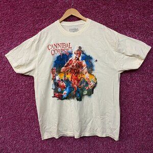 Cannibal Corpse Eaten Back to Life Death Metal Band T-Shirt XL